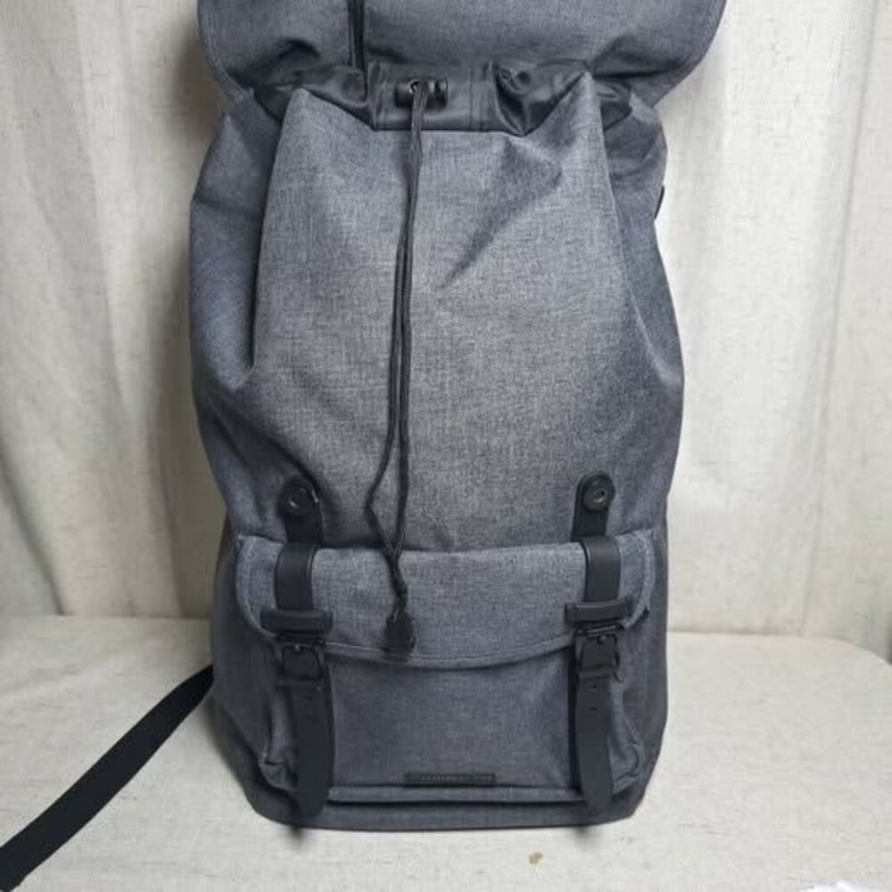 Stormtech Gray Backpack Rucksack Buckle/Drawstring/Zip Adjustable Strap Lined - Picture 3 of 6